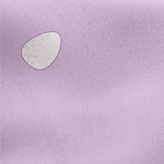 Cute Pink Swan Jersey Backed Fleece