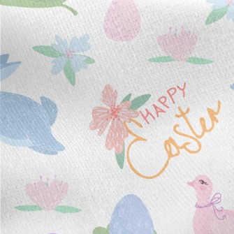 Easter Celebration Illustratio Jersey Backed Fleece