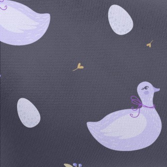 Elegant Purple Swan Pongee