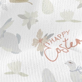 Exquisite Easter Illustrations Stretch Jersey