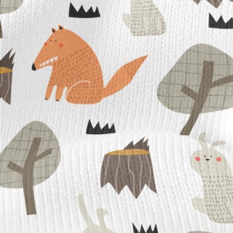Forest Fox And Hare Stretch Jersey