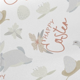 Exquisite Easter Illustrations Midweight Cotton Poplin