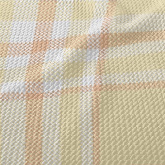 Beautiful Simple Plaid Birdseye Piqué