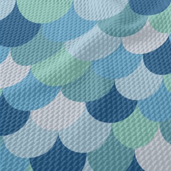 Circular Stitching Overlap Birdseye Piqué