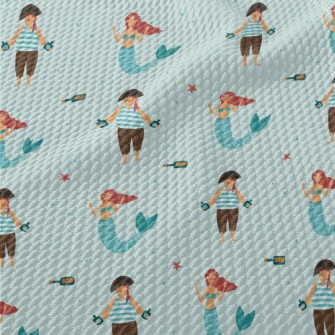 Pirate Crew Mermaid Birdseye Piqué