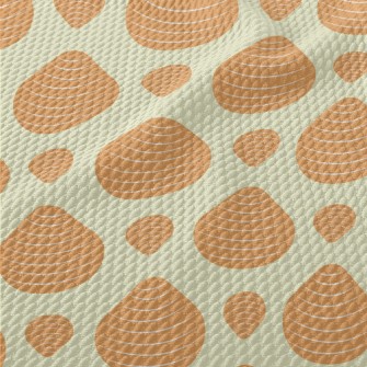 Striped Gourd Shape Birdseye Piqué