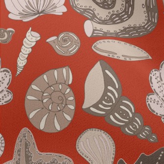 Mysterious Shellfish Fossils F Chiffon