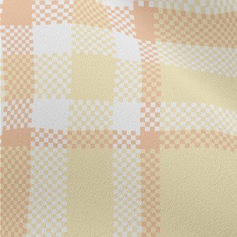 Beautiful Simple Plaid Chiffon