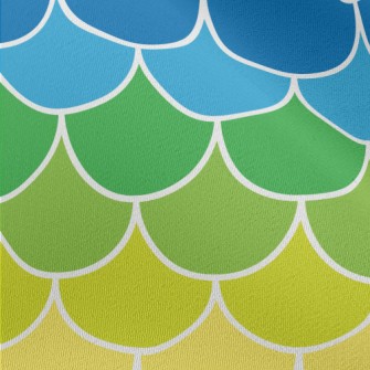 Colorful Rainbow Geometry Chiffon