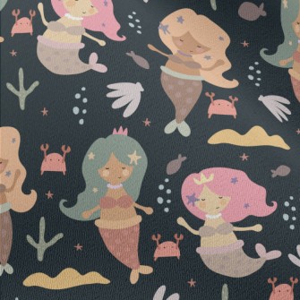 Retro Mermaid Chiffon