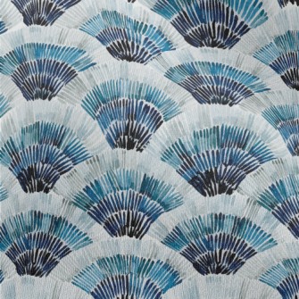 Watercolor Radial Lines Chiffon