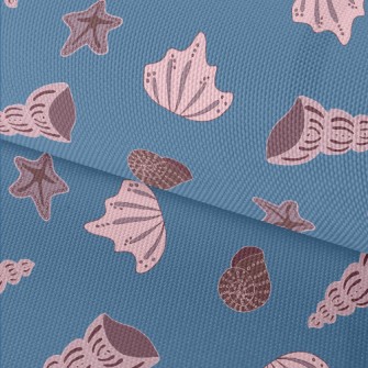 Pink Shell Snails Waterproof Oxford