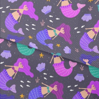 Beautiful Mermaid Princess Waterproof Oxford