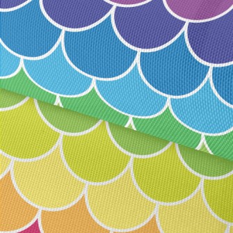 Colorful Rainbow Geometry Waterproof Oxford