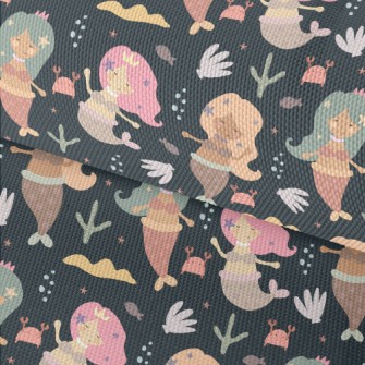 Retro Mermaid Waterproof Oxford