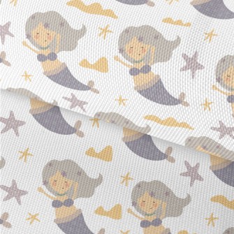 Starfish Dream Mermaid Waterproof Oxford