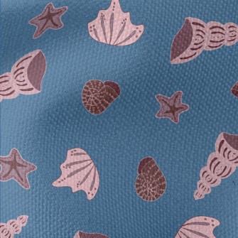 Pink Shell Snails Waterproof Canvas