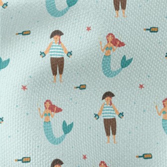 Pirate Crew Mermaid Waterproof Canvas
