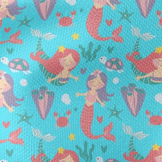 Turtle Mermaid Sisters Waterproof Canvas