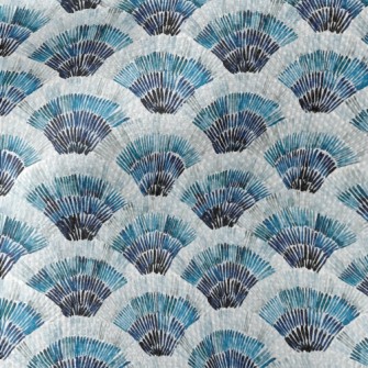 Watercolor Radial Lines Waterproof Canvas