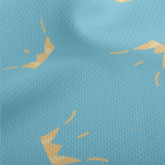 Simple Shining Crown Athletic Mesh Flat Back