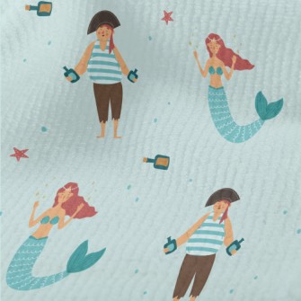 Pirate Crew Mermaid Terry