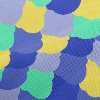 Geometrically Arranged Scales Performance Linen