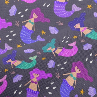 Beautiful Mermaid Princess Performance Linen
