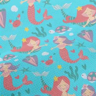 Turtle Mermaid Sisters Performance Linen