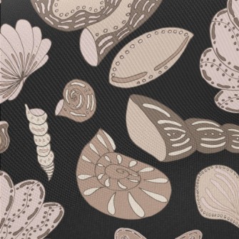 Seafloor Shell Fossils Twill
