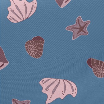 Pink Shell Snails Twill