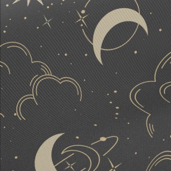 Starry Sky Moon Twill