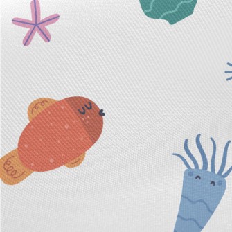 Fun Cartoon Fish Twill