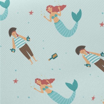 Pirate Crew Mermaid Twill