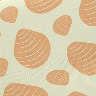 Striped Gourd Shape Twill