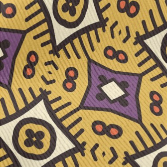 Cartoon Style Geometric Figure Standard Corduroy