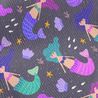 Beautiful Mermaid Princess Standard Corduroy
