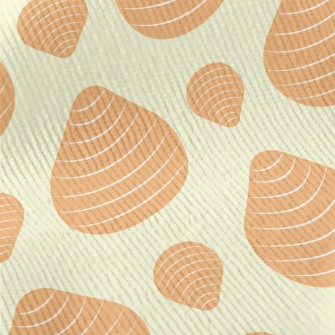 Striped Gourd Shape Standard Corduroy