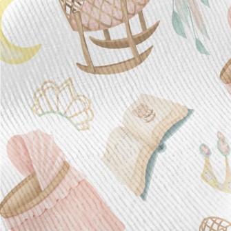 Dream Baby Princess Bed Standard Corduroy