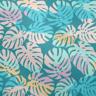 Artistic Contrasting Large Lea Dobby