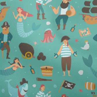 Pirate Ship Captain Mermaid Dobby