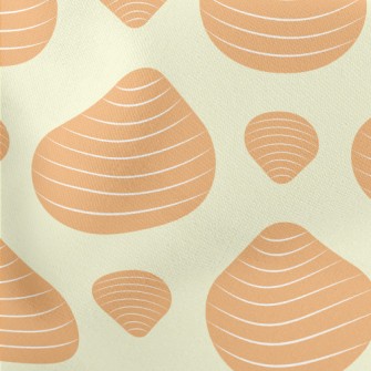 Striped Gourd Shape Stretch Ponte