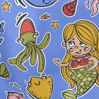 Q Version Mermaid Creature Stretch Ponte