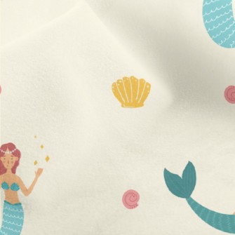 Lively Mermaid Micro Fleece