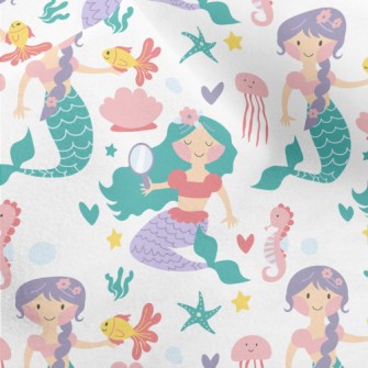 Love Beautiful Mermaid Micro Fleece