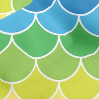 Colorful Rainbow Geometry Micro Fleece