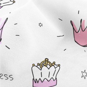 Princess Shining Crown Micro Fleece