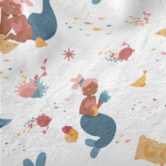 Adventurous Mermaid Minky