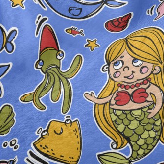 Q Version Mermaid Creature Minky