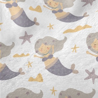 Starfish Dream Mermaid Minky